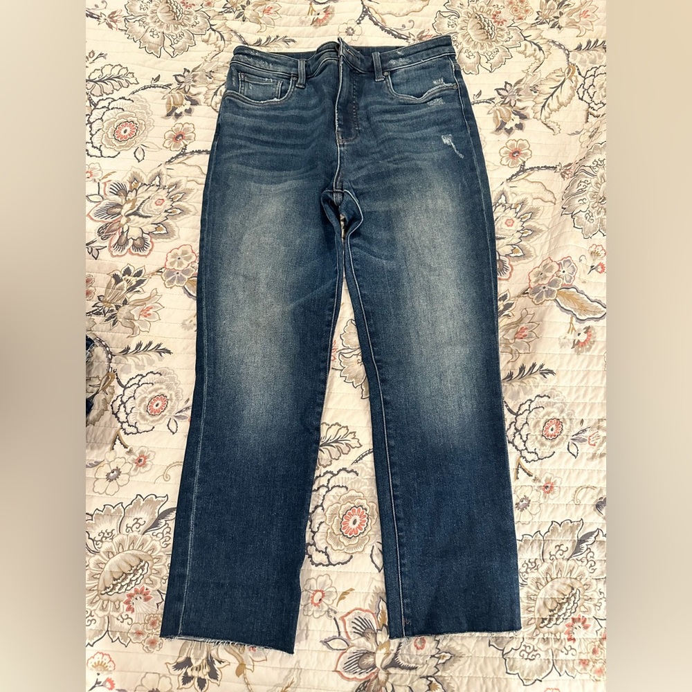 KUT from the kloth Ankle Straight Leg Denim